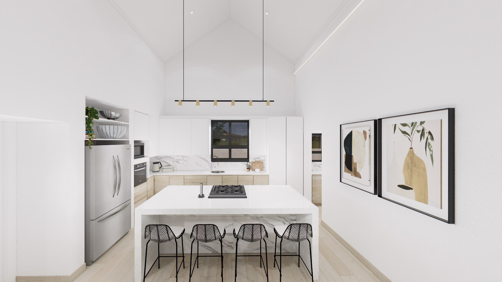 Kitchen Front Counter